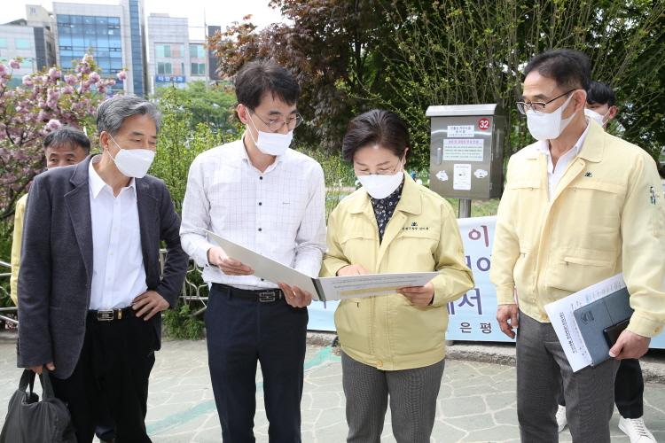 은평구 화목데이 주민생활 현장방문_ 세절역 동측 역세권 도심 공공주택복합사업 현장 이미지